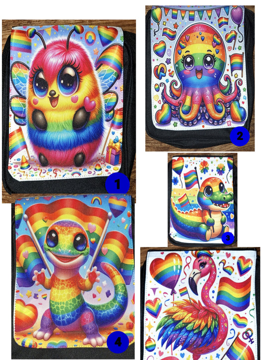 Crossbody Bags - Rainbow Animal Collection